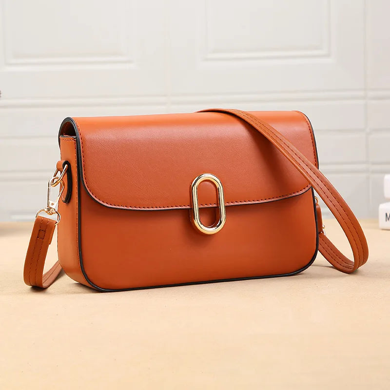 Women's Crossbody Bag 2024 New PU Leather Women Shoulder Bags Fashion Light-weight Mobile Phone Wallet Storage Female Flap Bag