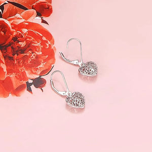 Celtic Knot Heart Dangle Earrings Creative New Love Accessories for Women Daily Wear Fashion Versatile Jewelry Drop Ship