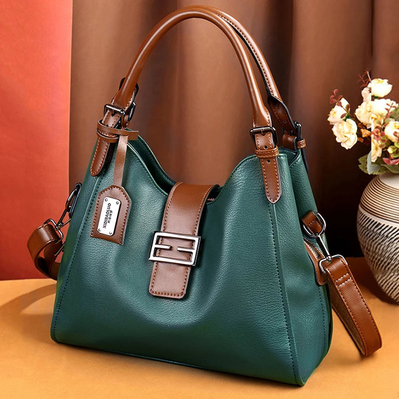 Retro Style Women Tote Bag Fashion Women's Handbag Large Capacity High Quality Female Shoulder Crossbody Bags